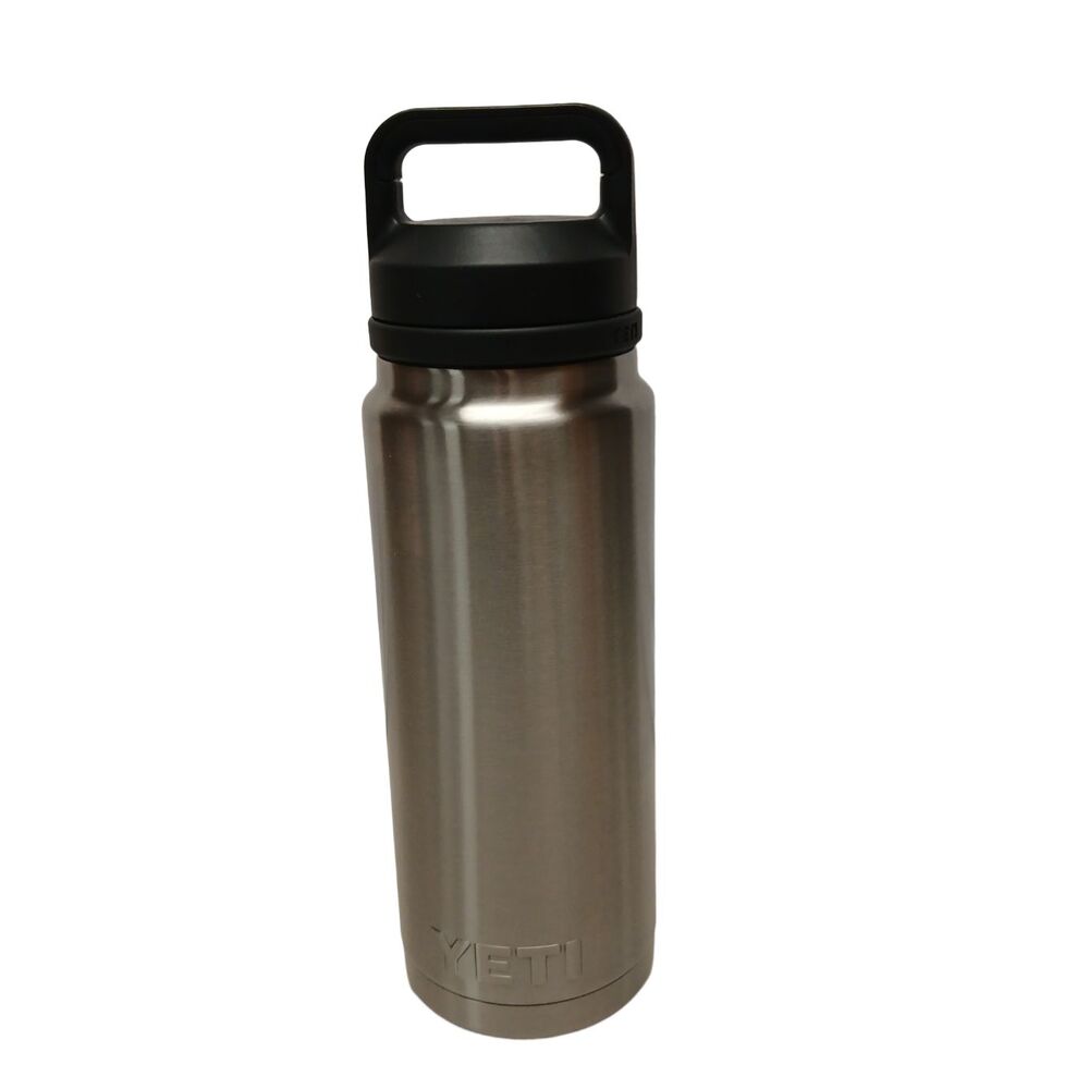 YETI Rambler 26 oz Stainless Steel Water Bottle w/ Chug Cap Insulated Vacuum
